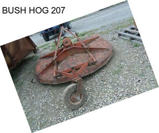 BUSH HOG 207