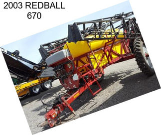 2003 REDBALL 670