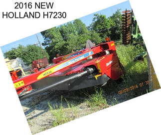 2016 NEW HOLLAND H7230