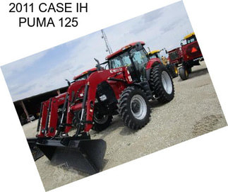 2011 CASE IH PUMA 125