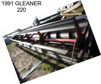 1991 GLEANER 220