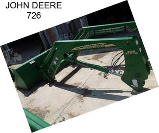 JOHN DEERE 726