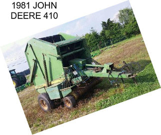 1981 JOHN DEERE 410