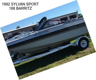 1992 SYLVAN SPORT 188 BARRITZ