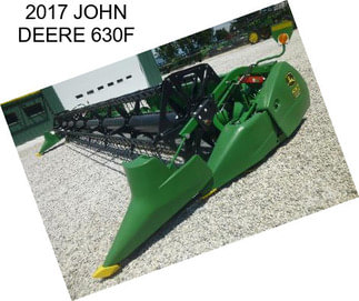 2017 JOHN DEERE 630F