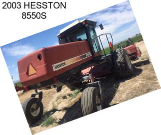 2003 HESSTON 8550S