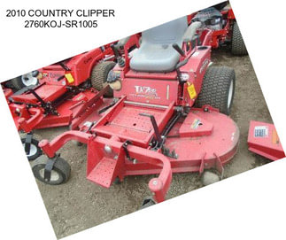 2010 COUNTRY CLIPPER 2760KOJ-SR1005