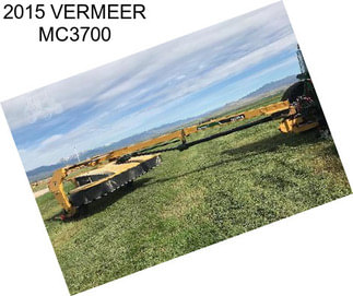 2015 VERMEER MC3700