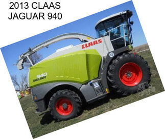 2013 CLAAS JAGUAR 940