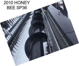 2010 HONEY BEE SP36