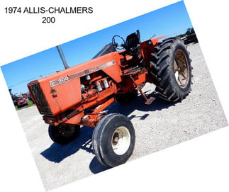 1974 ALLIS-CHALMERS 200