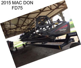 2015 MAC DON FD75