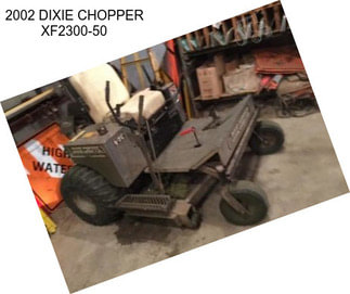 2002 DIXIE CHOPPER XF2300-50