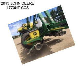 2013 JOHN DEERE 1770NT CCS