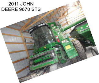 2011 JOHN DEERE 9670 STS