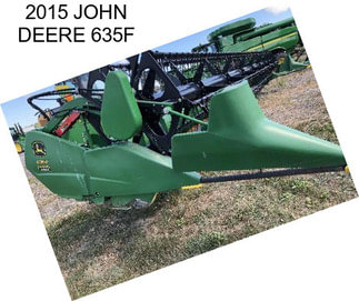 2015 JOHN DEERE 635F