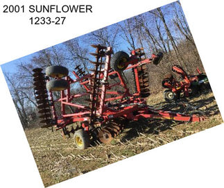 2001 SUNFLOWER 1233-27