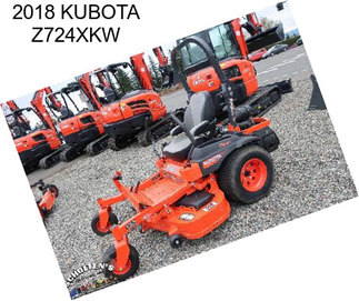 2018 KUBOTA Z724XKW