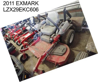 2011 EXMARK LZX29EKC606