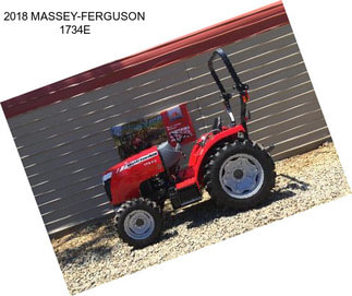 2018 MASSEY-FERGUSON 1734E