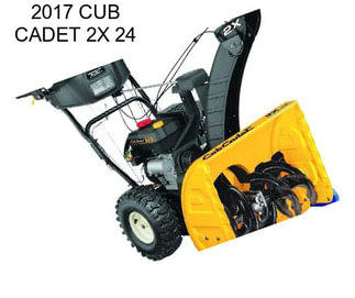 2017 CUB CADET 2X 24