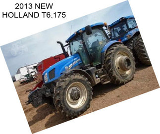 2013 NEW HOLLAND T6.175