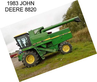 1983 JOHN DEERE 8820