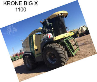 KRONE BIG X 1100