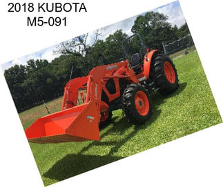 2018 KUBOTA M5-091