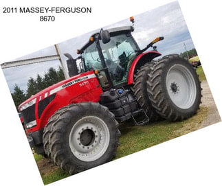 2011 MASSEY-FERGUSON 8670