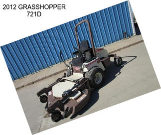 2012 GRASSHOPPER 721D