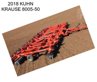 2018 KUHN KRAUSE 8005-50