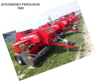 2018 MASSEY-FERGUSON 1840