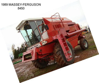 1989 MASSEY-FERGUSON 8450