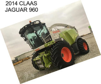 2014 CLAAS JAGUAR 960