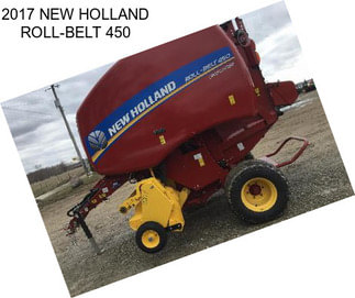 2017 NEW HOLLAND ROLL-BELT 450