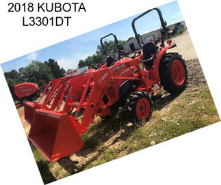 2018 KUBOTA L3301DT