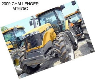 2009 CHALLENGER MT675C