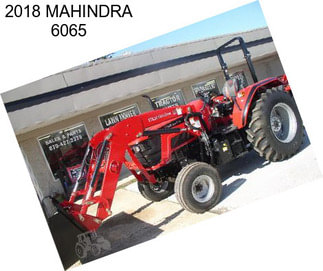 2018 MAHINDRA 6065