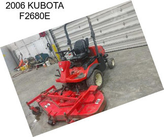 2006 KUBOTA F2680E