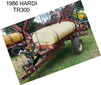 1986 HARDI TR300