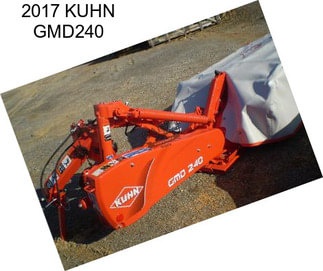 2017 KUHN GMD240