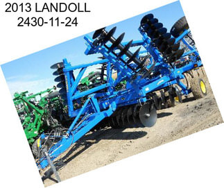 2013 LANDOLL 2430-11-24