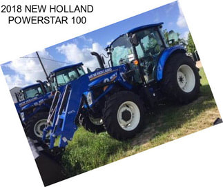 2018 NEW HOLLAND POWERSTAR 100