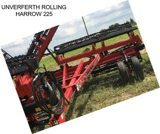 UNVERFERTH ROLLING HARROW 225