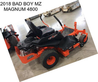 2018 BAD BOY MZ MAGNUM 4800