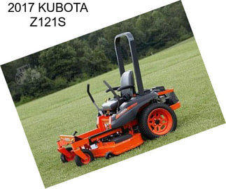 2017 KUBOTA Z121S