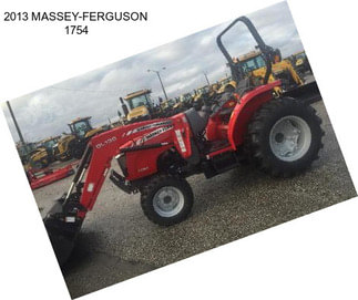 2013 MASSEY-FERGUSON 1754