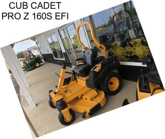 CUB CADET PRO Z 160S EFI