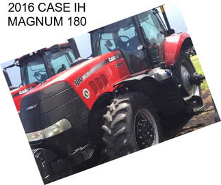 2016 CASE IH MAGNUM 180